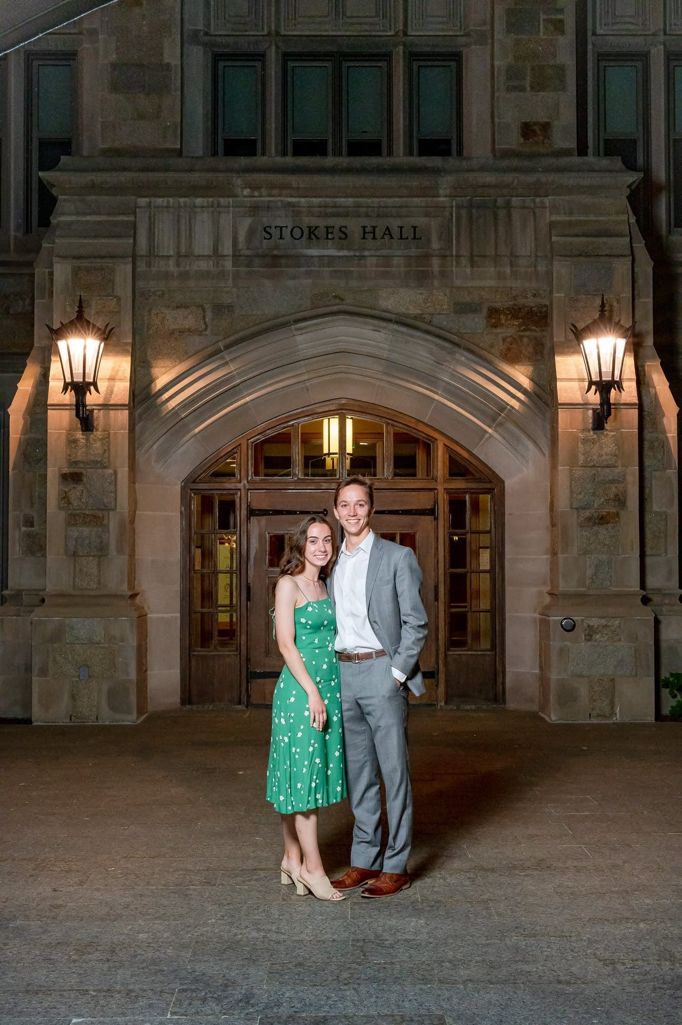 Graduation week. Fun fact: our first time meeting was in Stokes Hall!