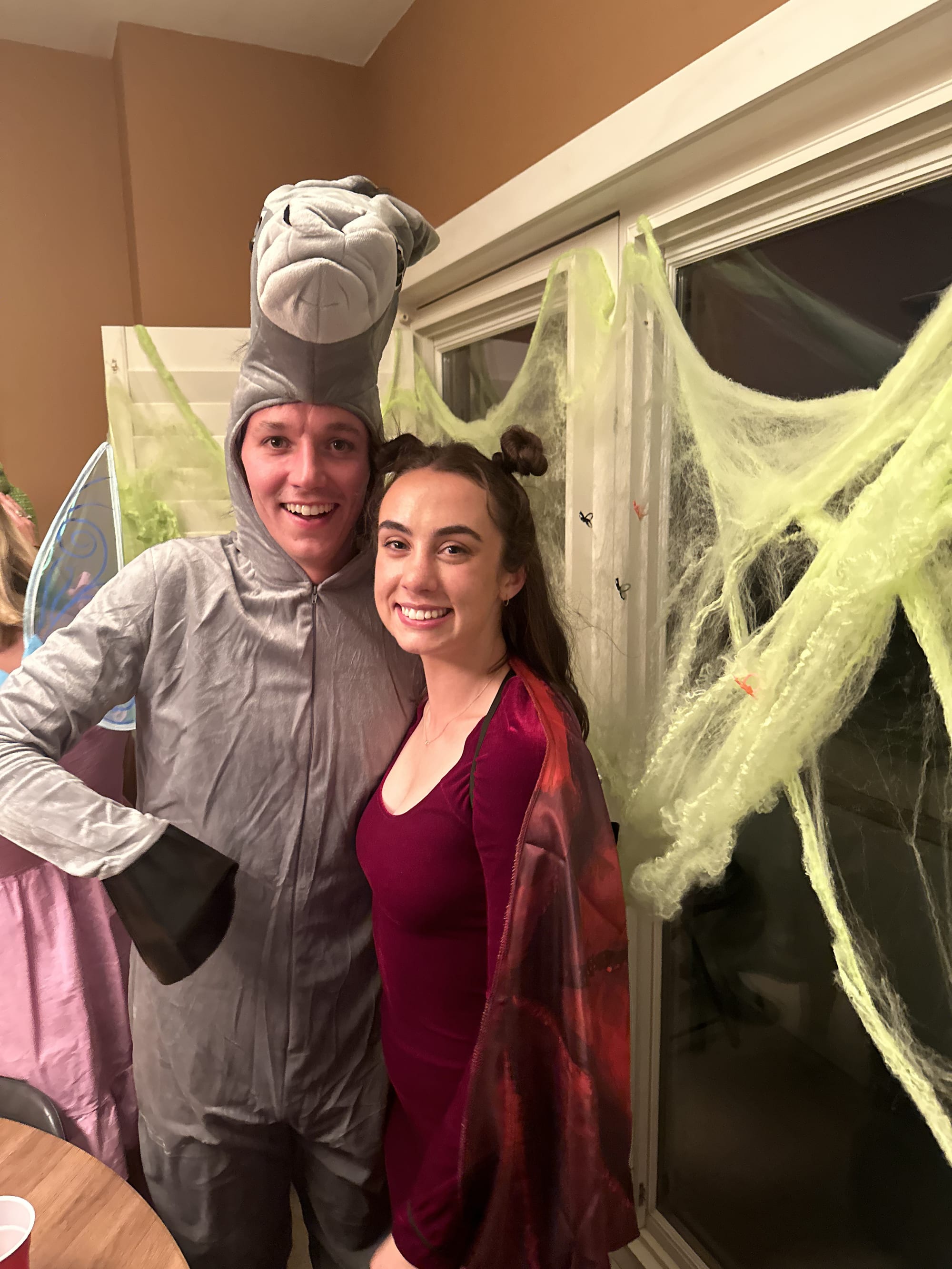 Hosting the annual 'Liquor Treat' Halloween party in Denver. Not pictured: Shrek, the Gingerbread Man, and a Fairy Godmother.