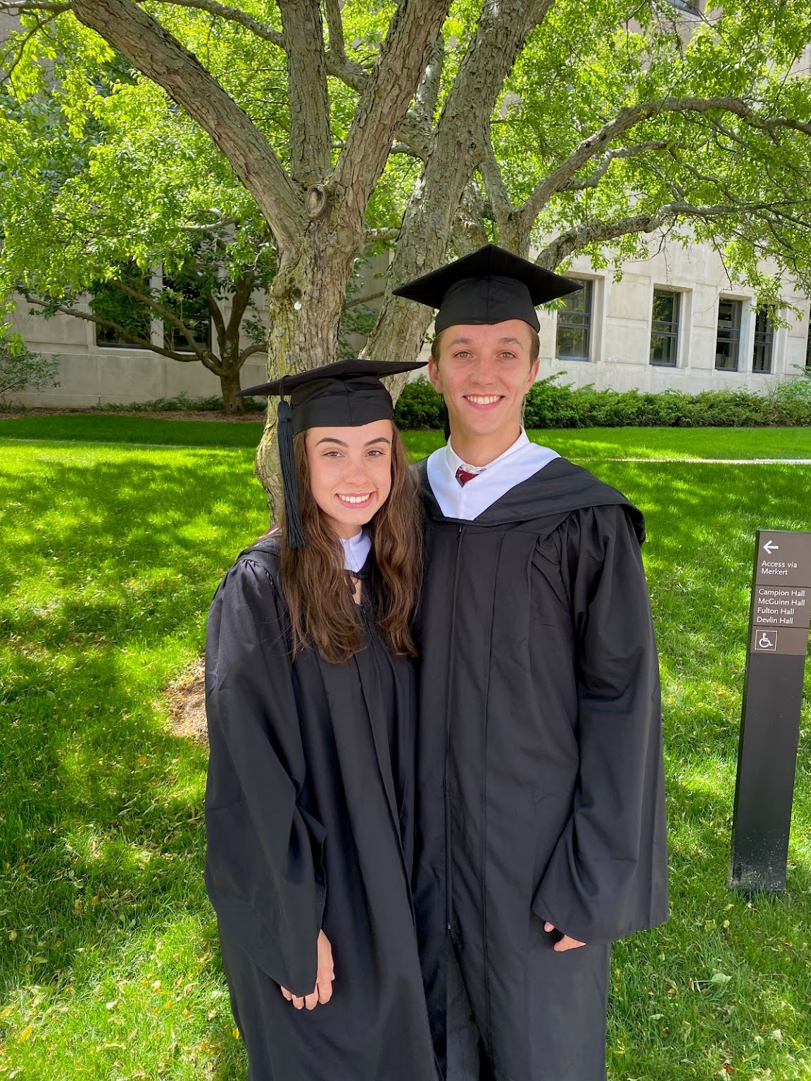 Graduation day.